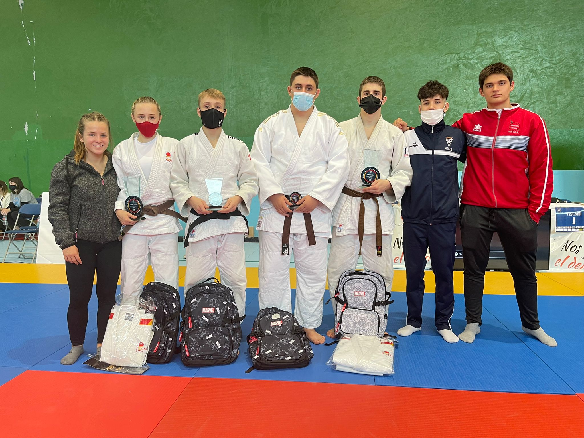 5 MEDALLAS PARA NAVARRA en la Copa de España Infantil y Cadete de Suances. 17-10-21